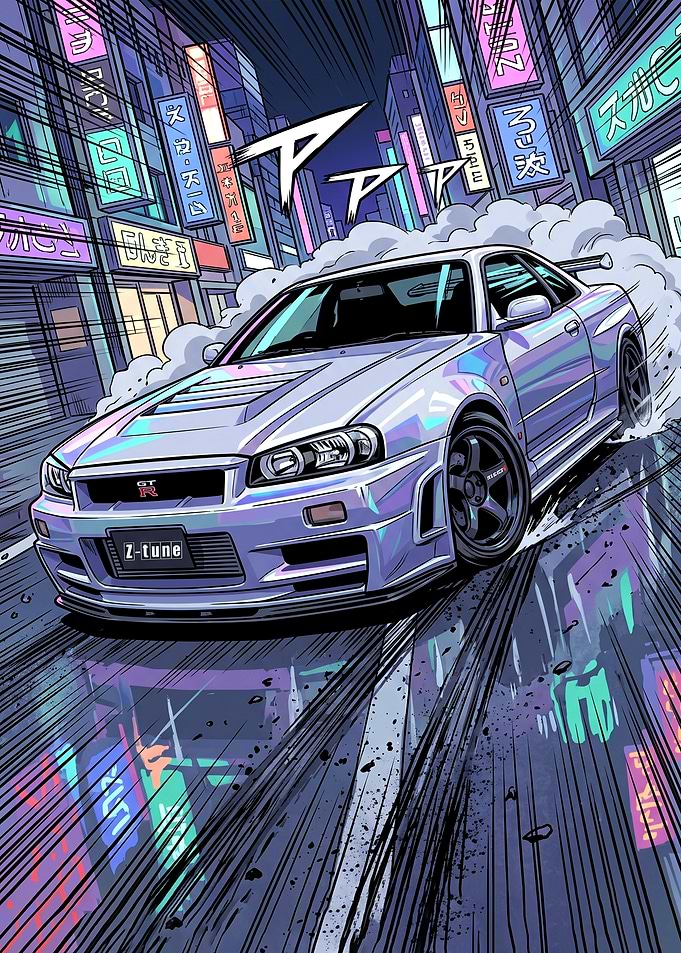Nissan Skyline GT-R Z-Tune Drift