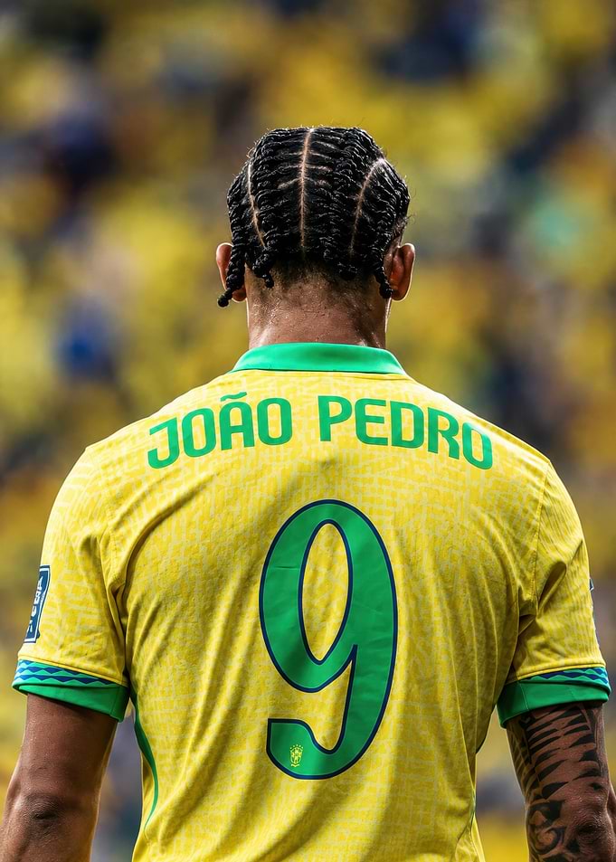 Joao Pedro Brazil National Football Jersey