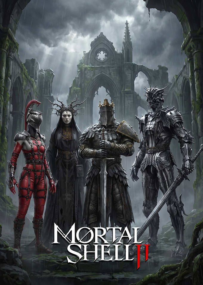 Mortal Shell Dark Fantasy Poster