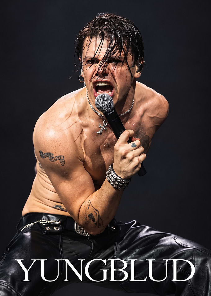 Yungblud Performing Live on Stage