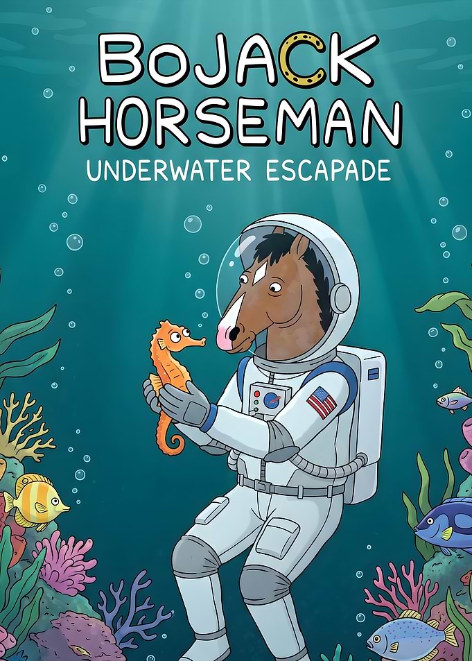 BoJack Horseman Underwater Escapade Poster