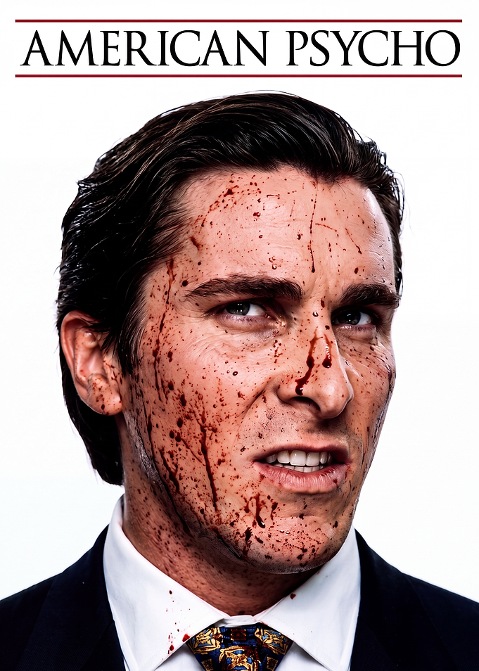 American Psycho Patrick Bateman Poster