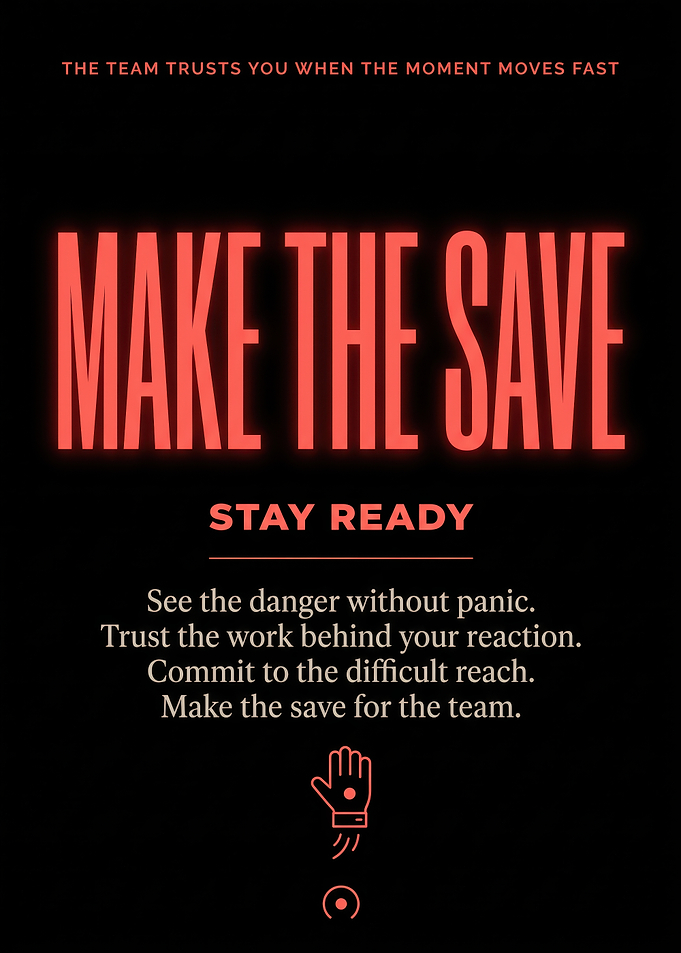 Make The Save Inspirational Poster