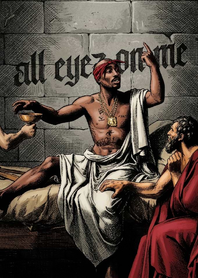 Tupac Shakur All Eyez On Me Art