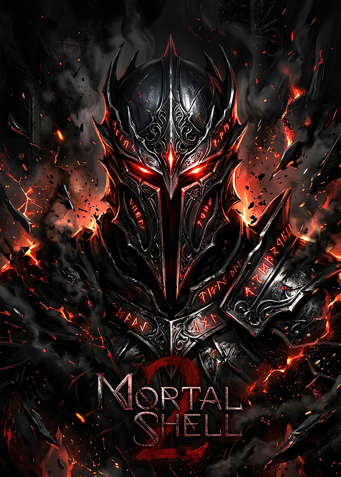 Mortal Shell 2 Dark Knight Poster