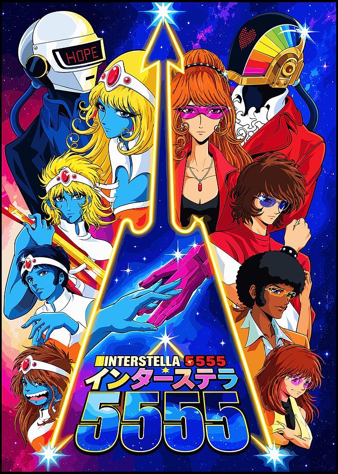 Interstella 5555 Anime Movie Poster