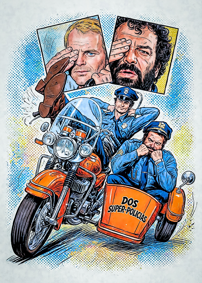 Dos Super-Policias Bud Spencer Terence Hill