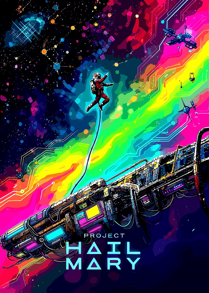 Project Hail Mary Space Art