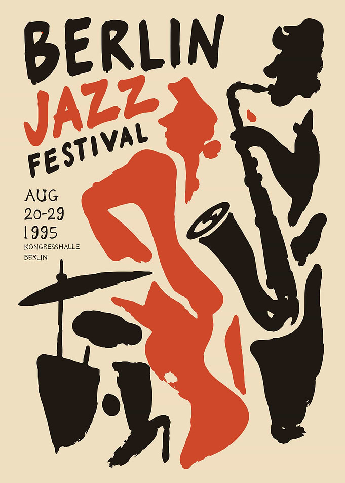 Berlin Jazz Festival 1995 Poster
