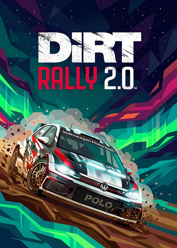 DiRT Rally 2.0 Game Cover Art