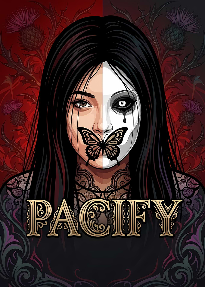 Pacify Horror Game Poster Art