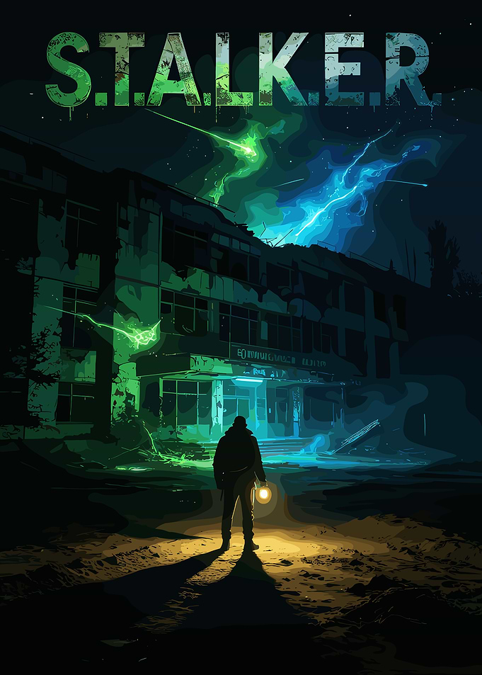 S.T.A.L.K.E.R. Post-Apocalyptic Game Poster