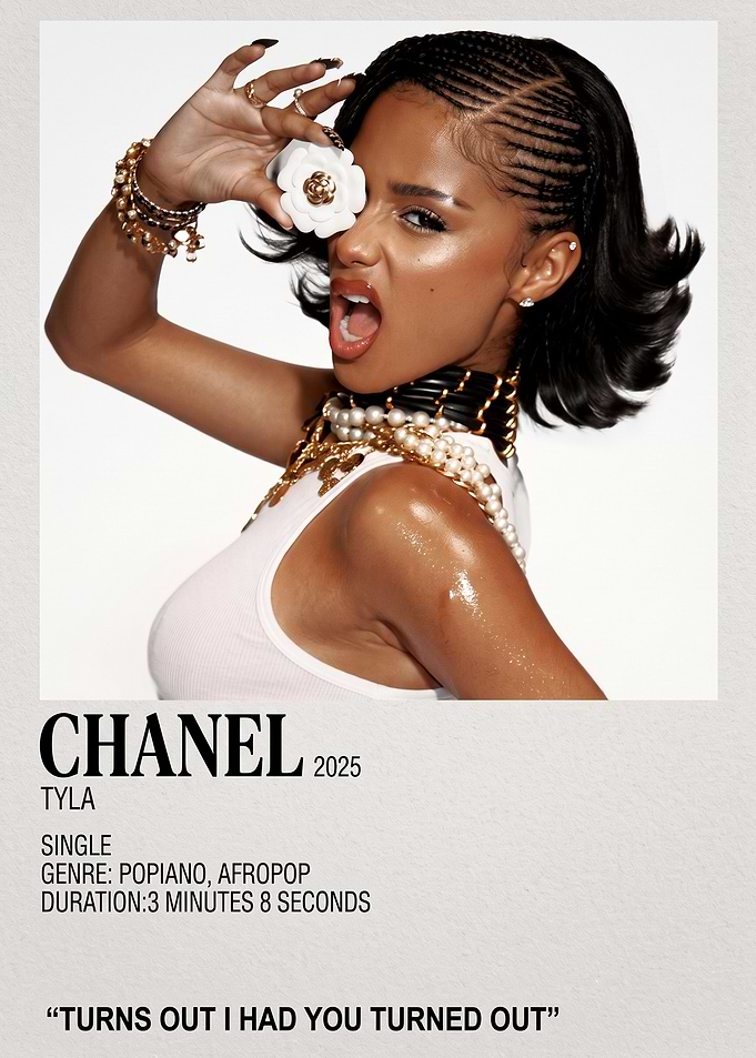 Tyla Chanel Single Poster