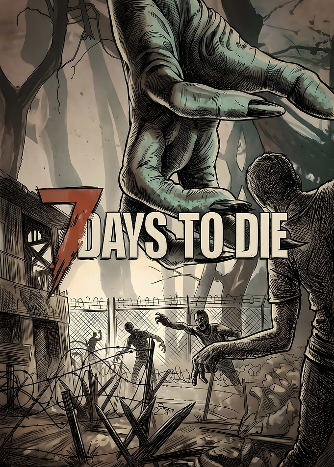 7 Days to Die Game Poster
