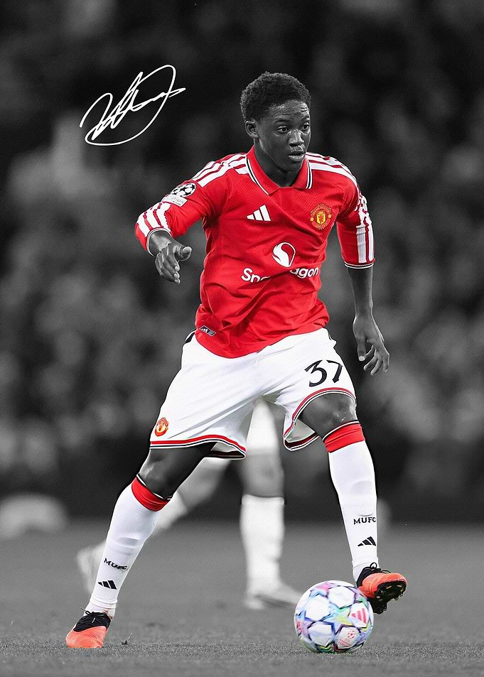 Kobbie Mainoo Soccer Poster