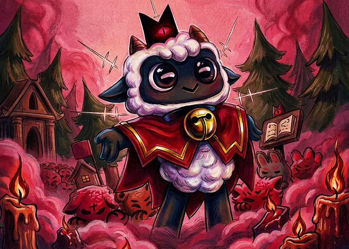Cult of the Lamb Character Art