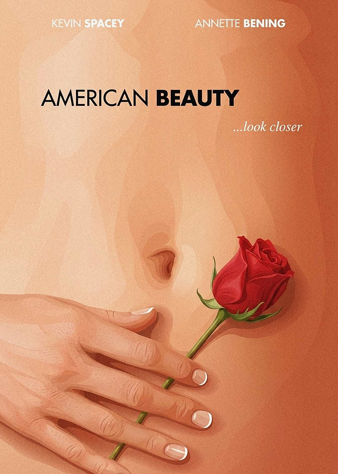 American Beauty Movie Poster Art