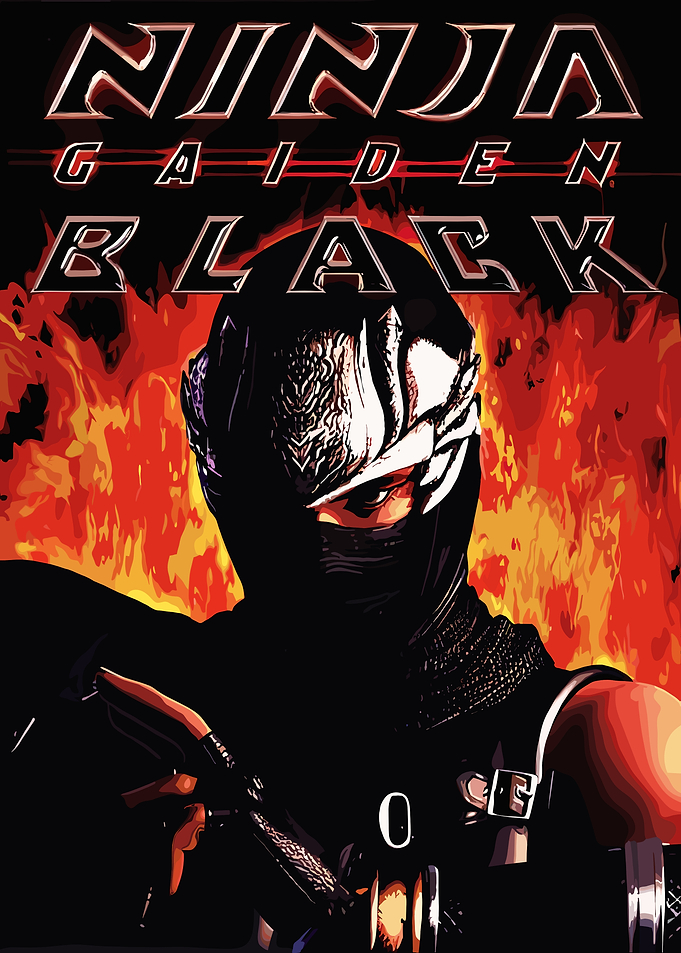 Ninja Gaiden Black Poster