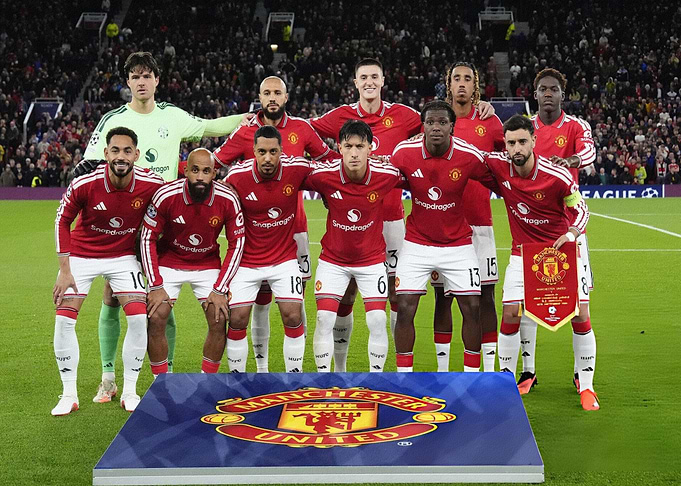 Manchester United Football Team Lineup