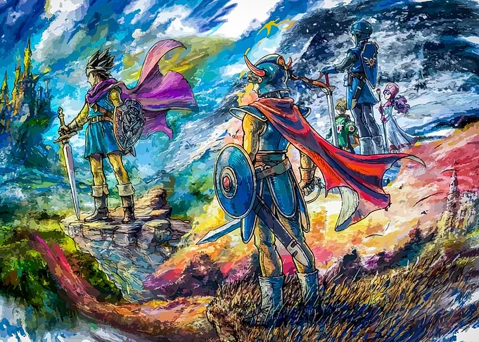 Dragon Quest Heroes Adventure Illustration
