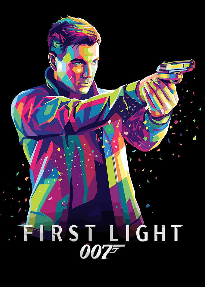 James Bond Pop Art Poster