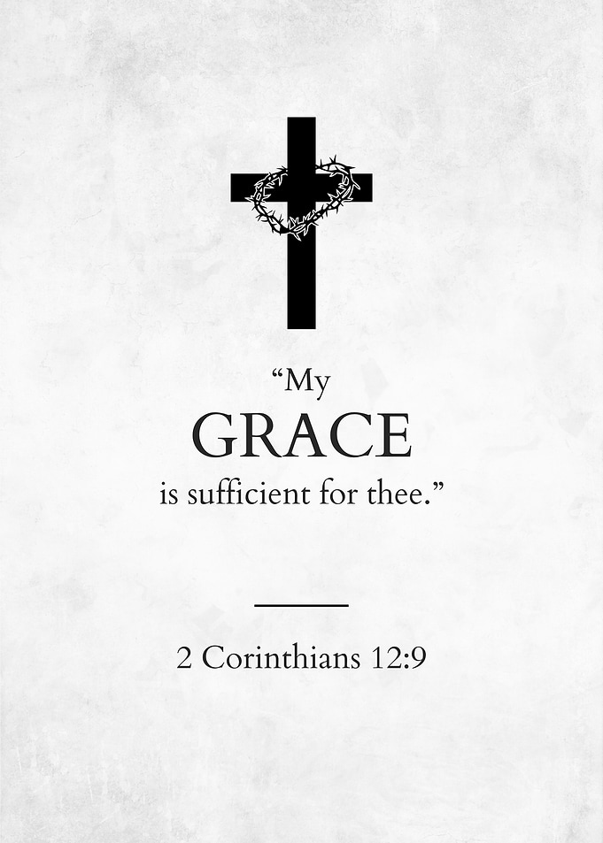 2 Corinthians 12:9 Christian Bible Verse