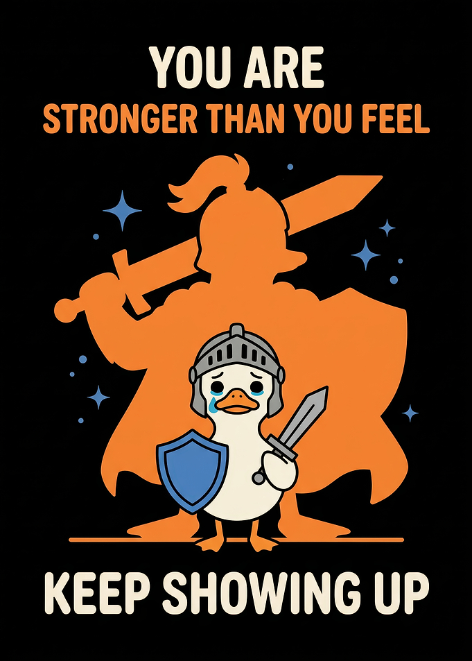 Stronger Than You Feel Duck Knight