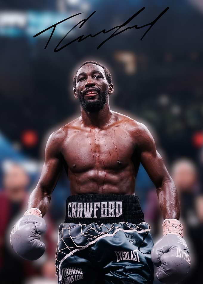 Terence Crawford Boxing Portrait