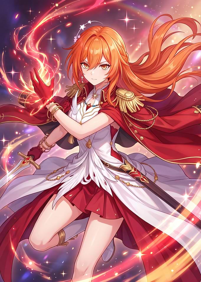 Himeko from Honkai Star Rail