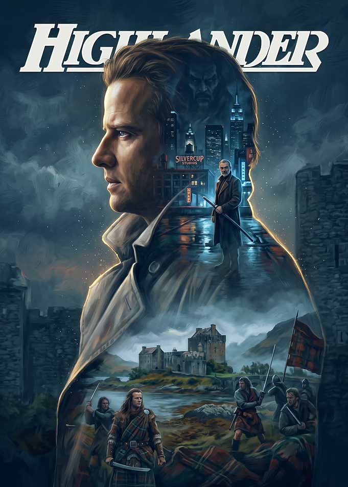 Highlander Movie Poster Art