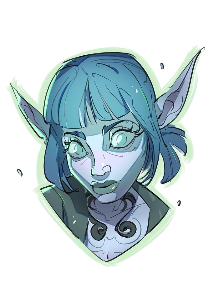 Elf portrait