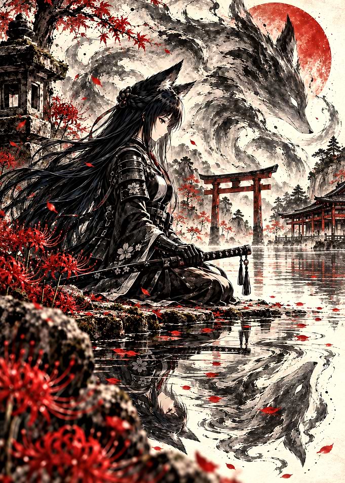 Fox Spirit Samurai by Red Moon