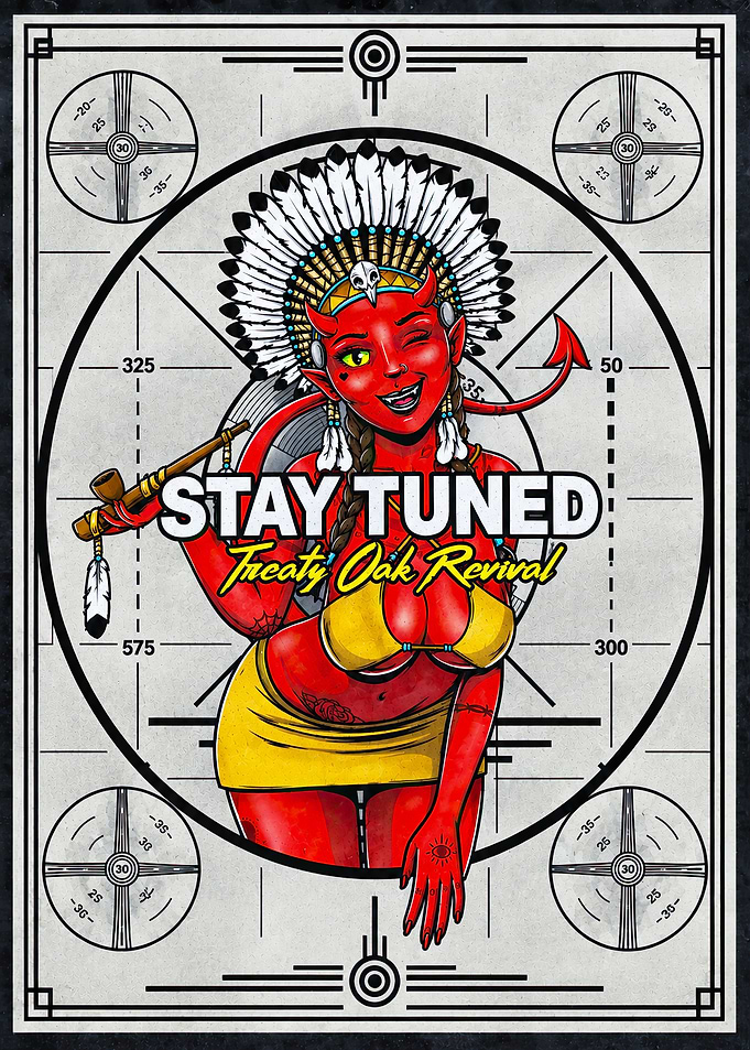 Stay Tuned Treaty Oak Revival Poster