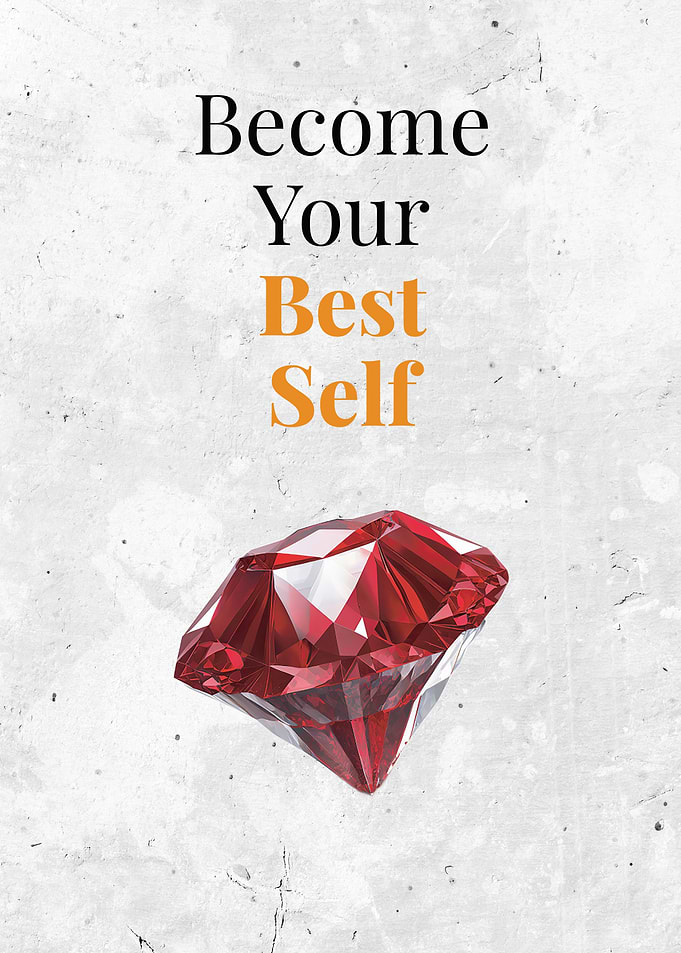 Become Your Best Self Ruby Poster