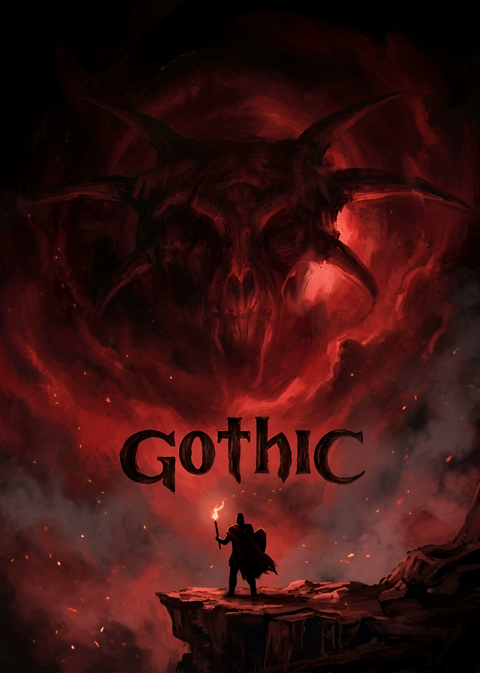 Gothic Game Fan Art Poster