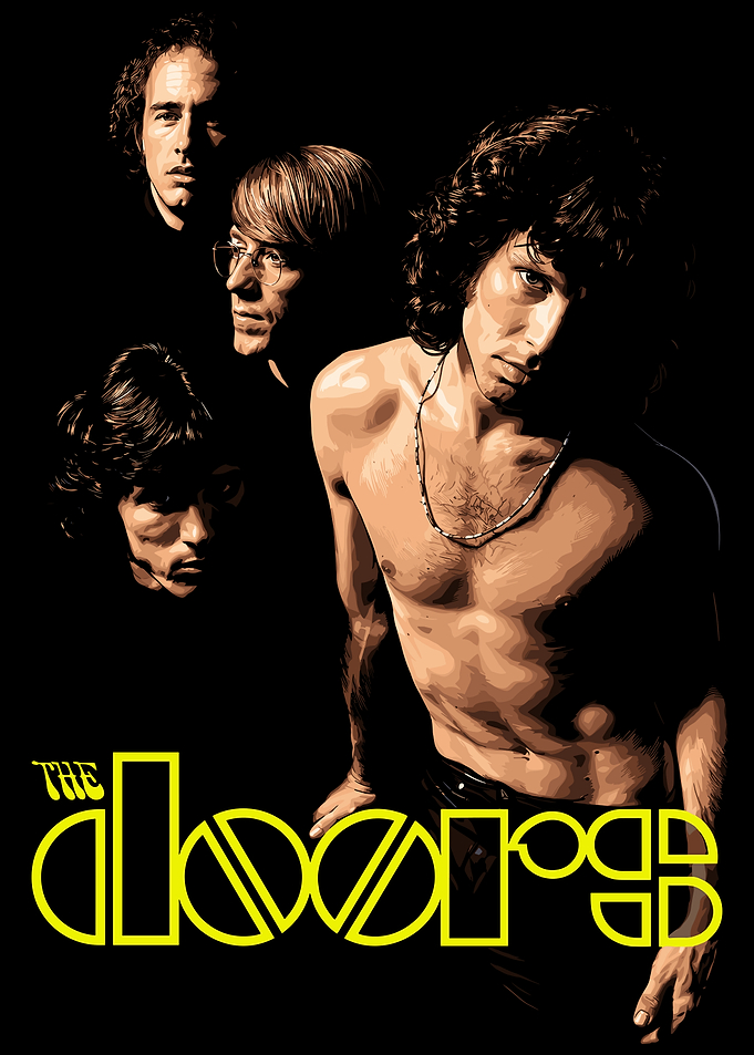 The Doors Band Portrait Poster