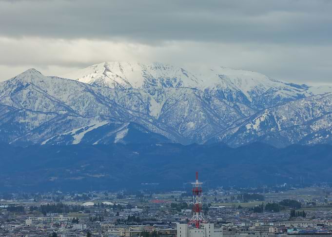 Tateyama Mountain Range, Toyama — Snow-Covered Japanese Alps