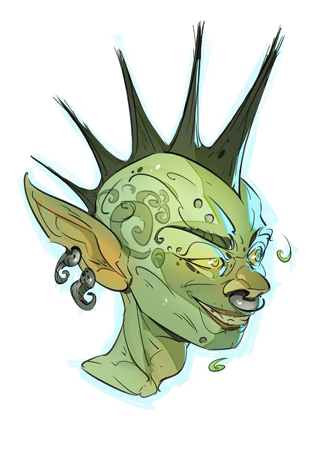 Goblin portrait