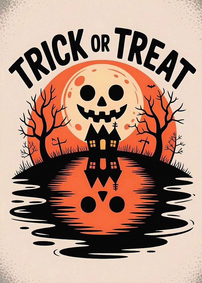 Trick or Treat Halloween Poster