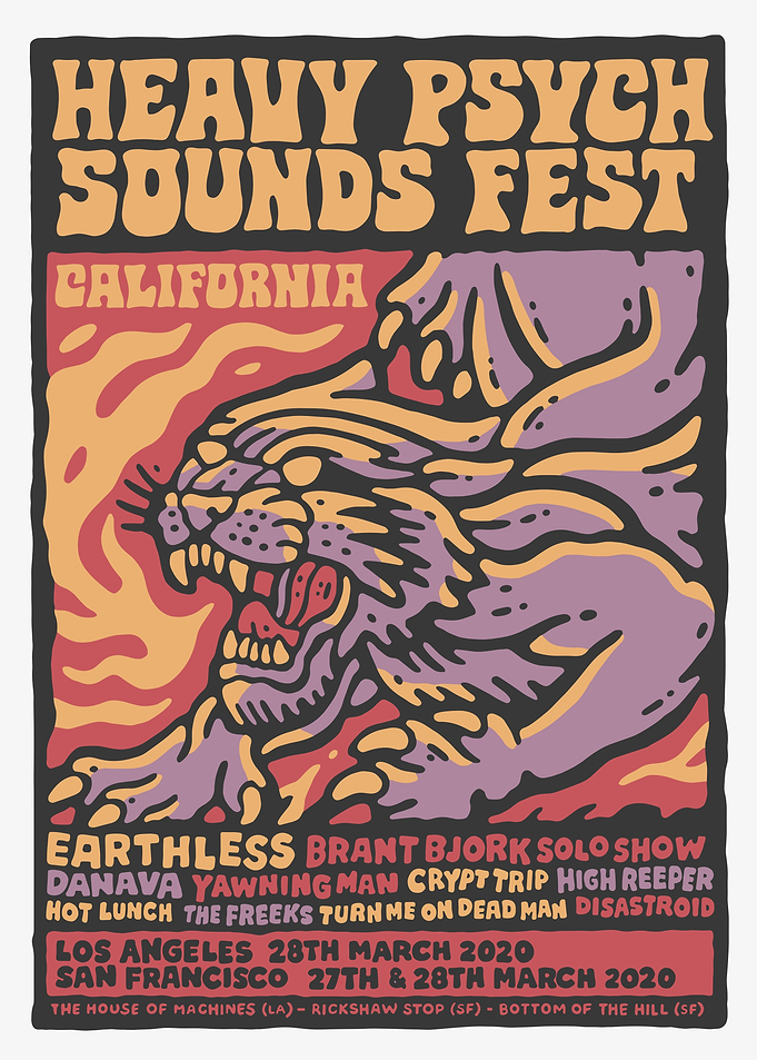 Heavy Psych Sounds Fest Concert Poster