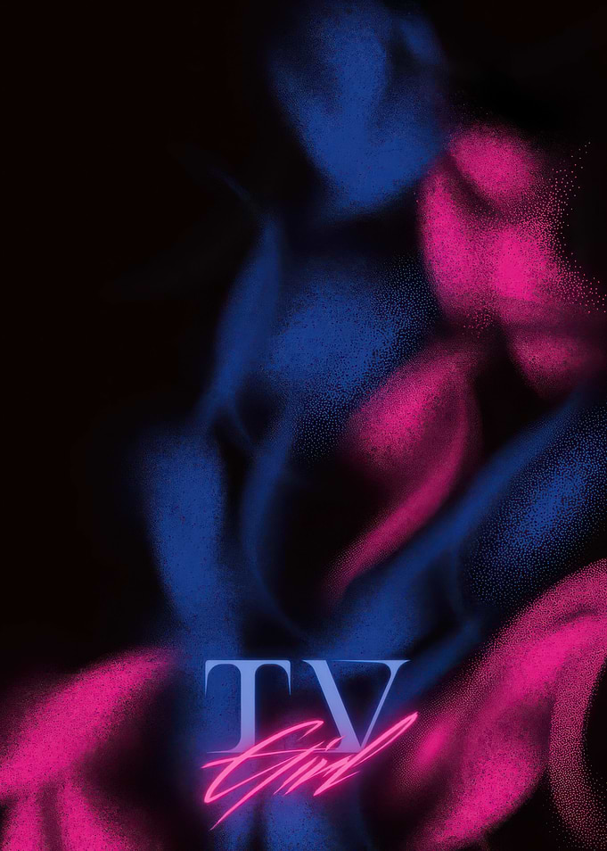 TV Girl Neon Aesthetic Poster