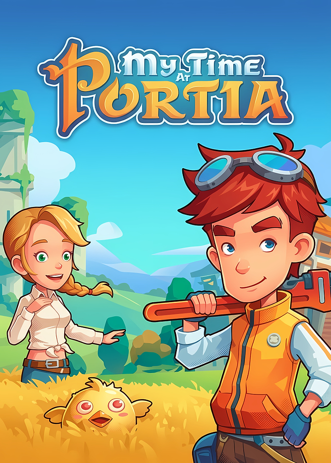 My Time at Portia Game Art