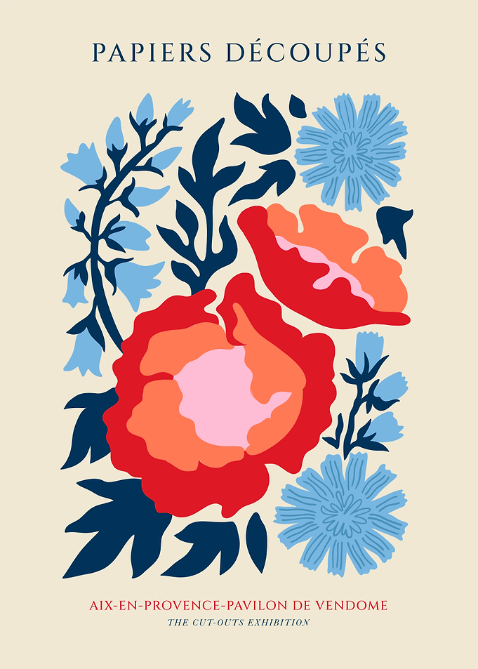 Matisse | Floral RBlue