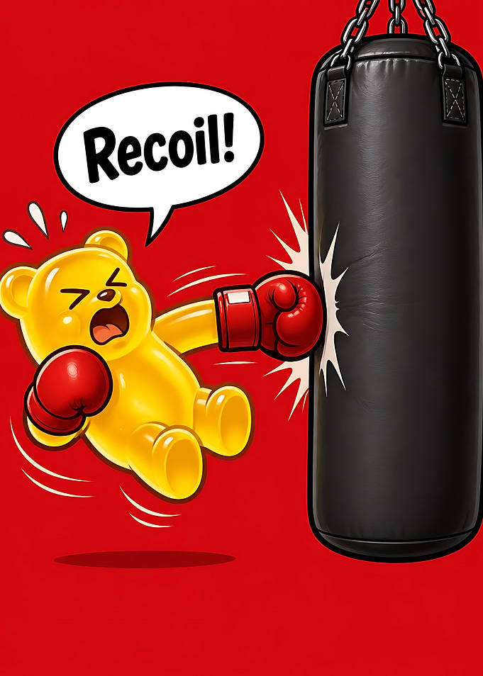 Gummy Bear Boxing Punch