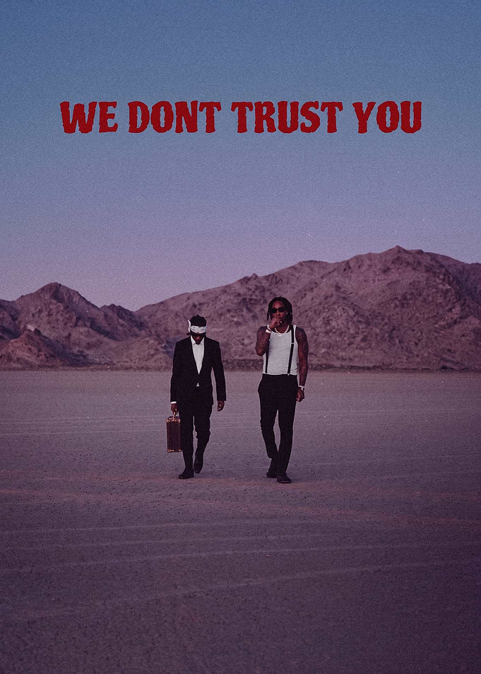 Future and Metro Boomin Album Cover Vintage Poster