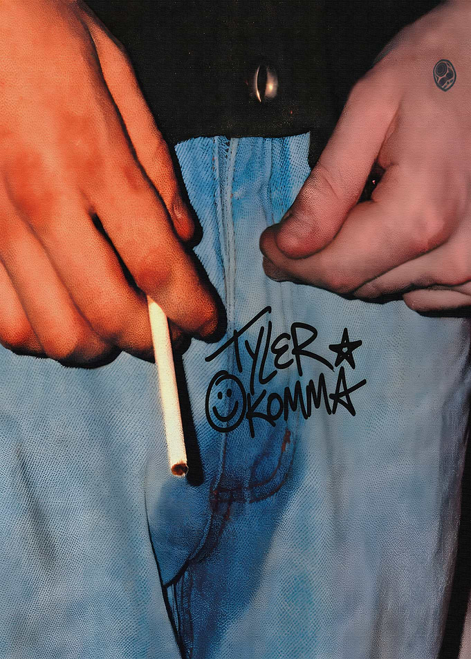 Tyler the creator Graffiti Denim Jeans