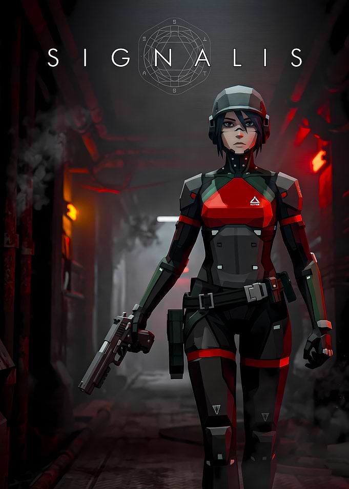 Signalis Elster Video Game poster