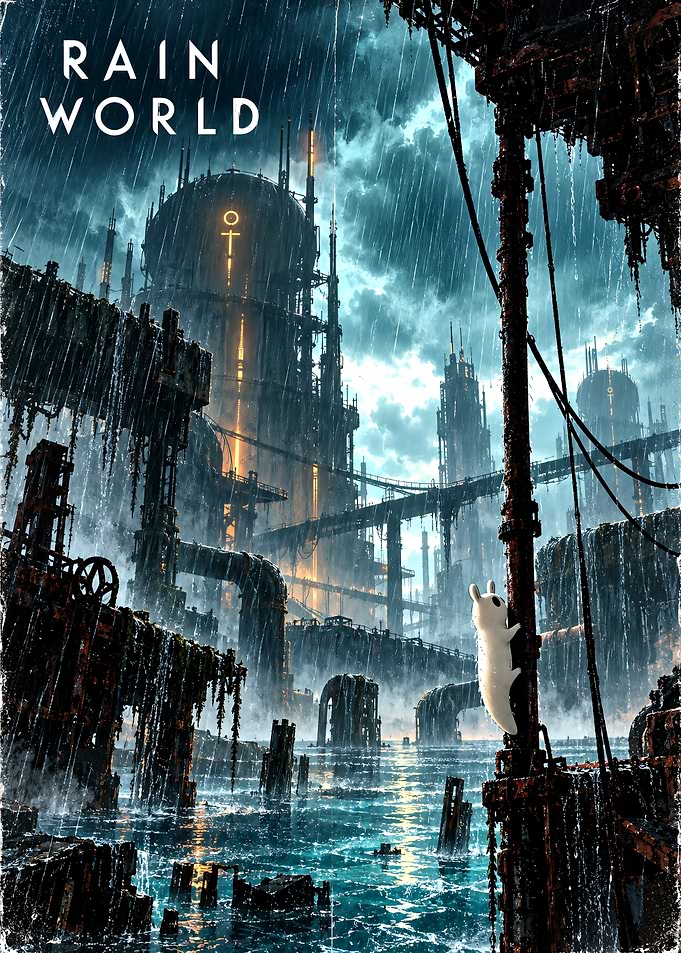 Rain World Game Poster