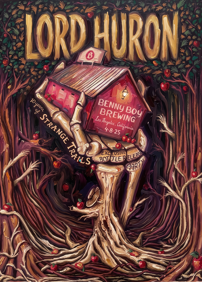 Lord Huron Strange Trails Poster