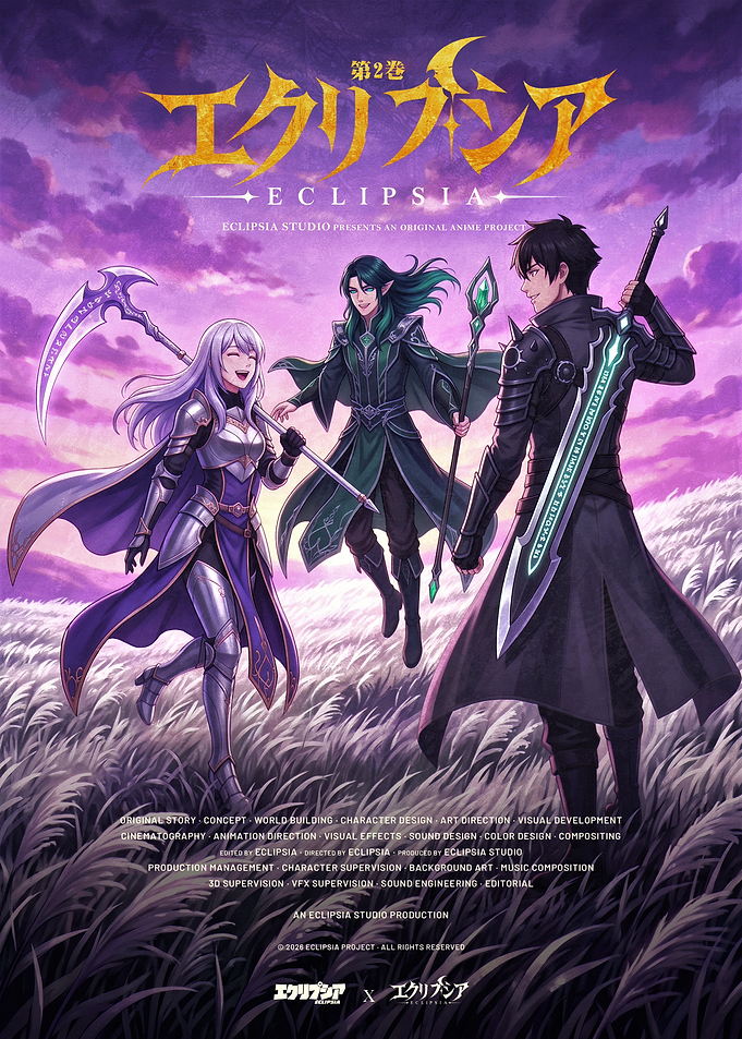 Eclipsia Anime Project Promotional Poster
